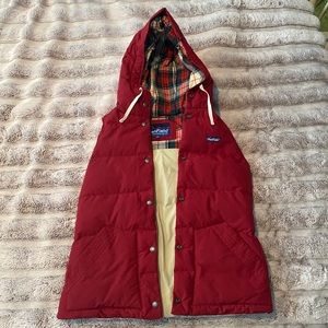 Penfield for Madewell Red Puffer Vest
